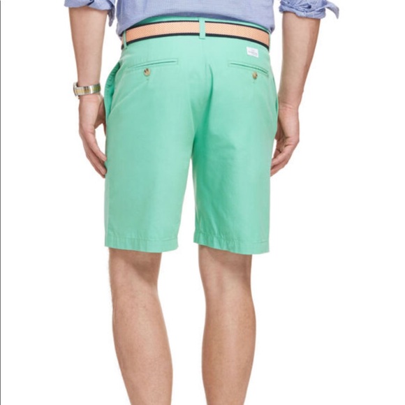 Vineyard Vines || Green Club Shorts - Picture 6 of 6